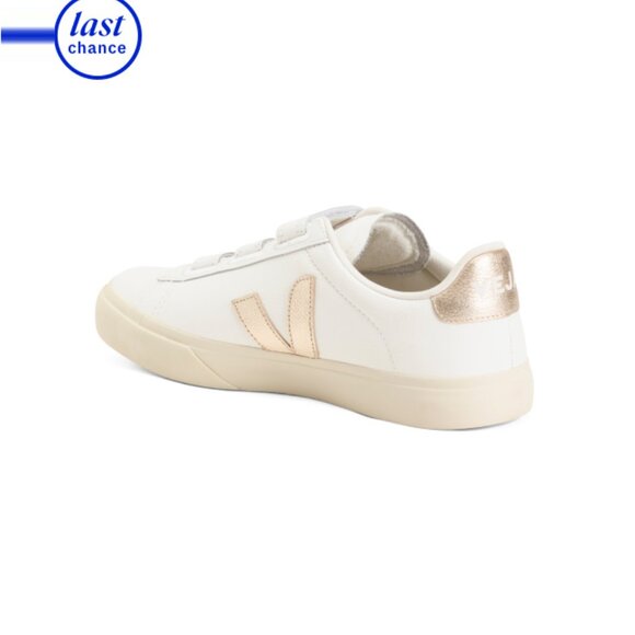 VEJA White/platinum Made In Brazil Leather Recife Sneakers - Picture 2 of 2